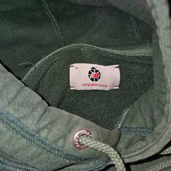 Aime Leon Dore x New Balance Green Hoodie - Picture 4 of 7